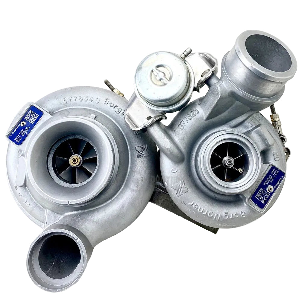 Navistar Maxxforce 7 High and Low Pressure Reman Turbocharger