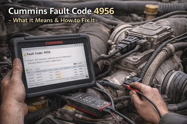 Cummins Fault Code 4956 — What It Means & How to Fix It