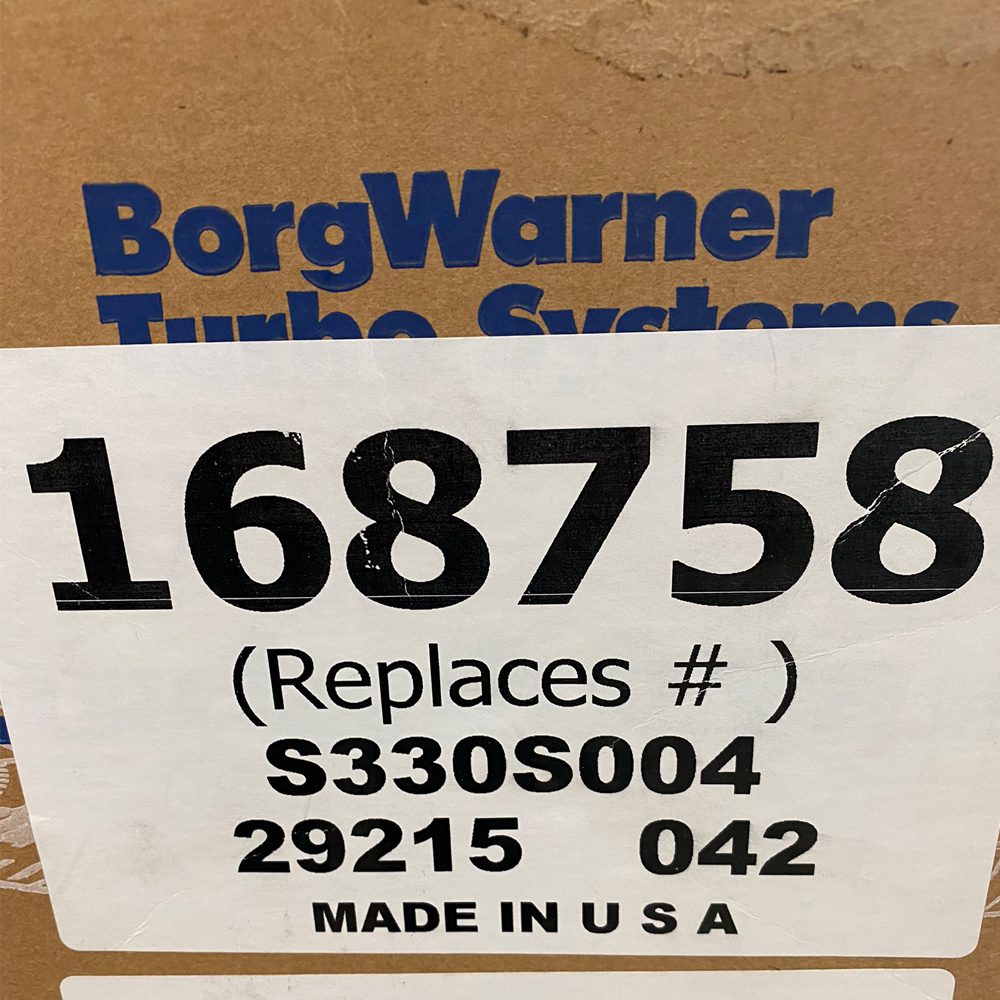 10.3L CAT 3176 CHRA Borgwarner 168758